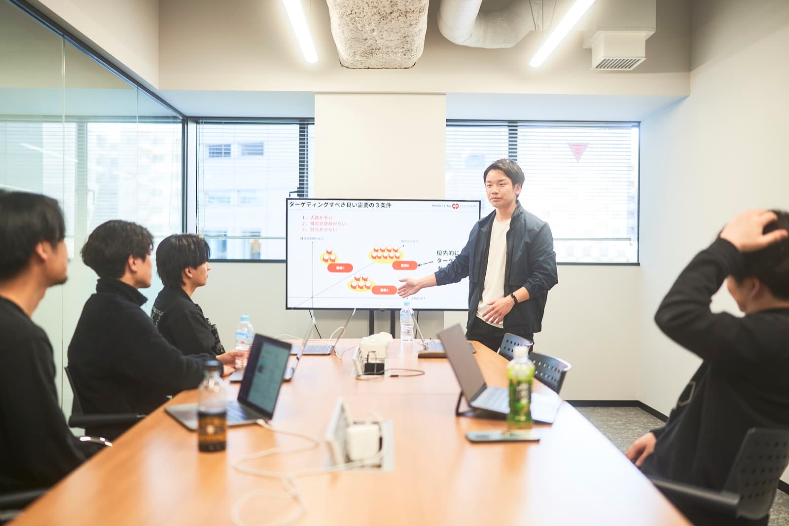 MARKETING OS BOOTCAMPの講義風景